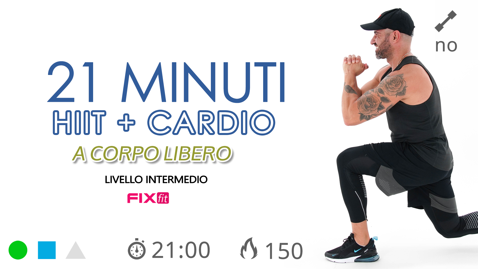 Allenamento Total Body Hiit Brucia Grassi Cardio 9756